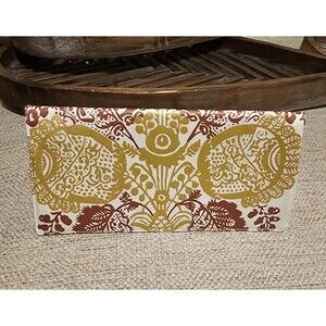 Handmade Marimekko Tambriini Wallet, Floral Print, Card Holder LAST ONE